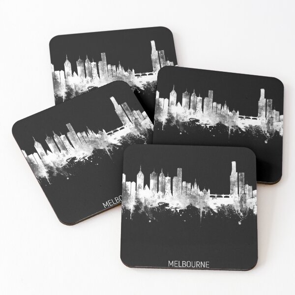 Item preview, Melbourne Australia Skyline designed and sold by ArtPrints.