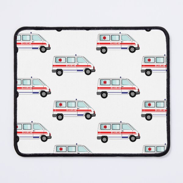 Item preview, Ambulance Car Art designed and sold by Buyeseoshop.