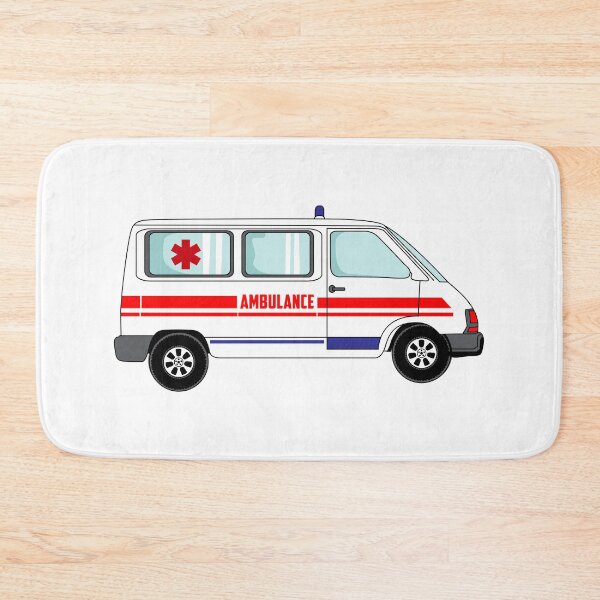 Item preview, Ambulance Car Art designed and sold by Buyeseoshop.