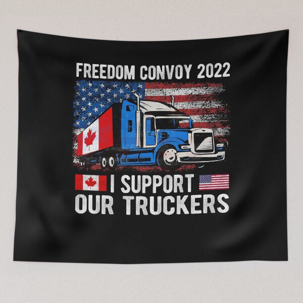 Item preview, Freedom Convoy 2022 I Support Our Truckers designed and sold by NesArt.