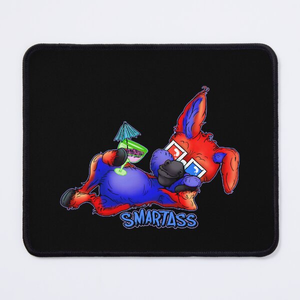 Item preview, Party Animal Donkey Cartoon - Smart Ass Pun - red designed and sold by iduzarts.