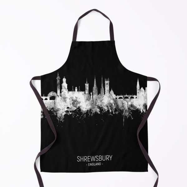 Item preview, Shrewsbury England Skyline designed and sold by ArtPrints.