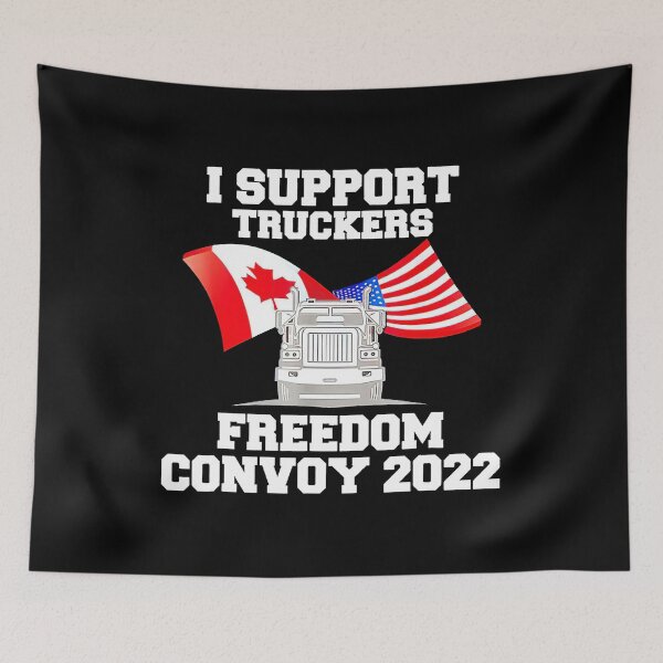 Item preview, Freedom Convoy 2022 I Support Truckers designed and sold by NesArt.