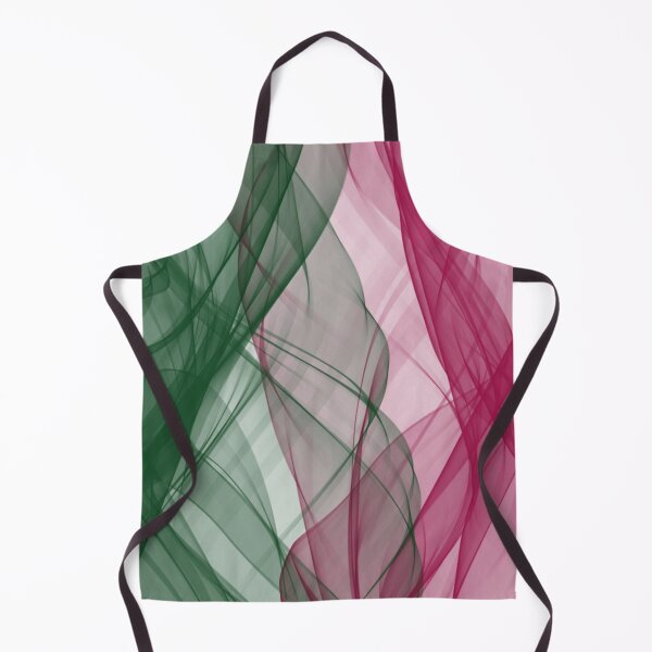 Item preview, Green and Pink Flowing Abstract Design designed and sold by beccaveedesigns.
