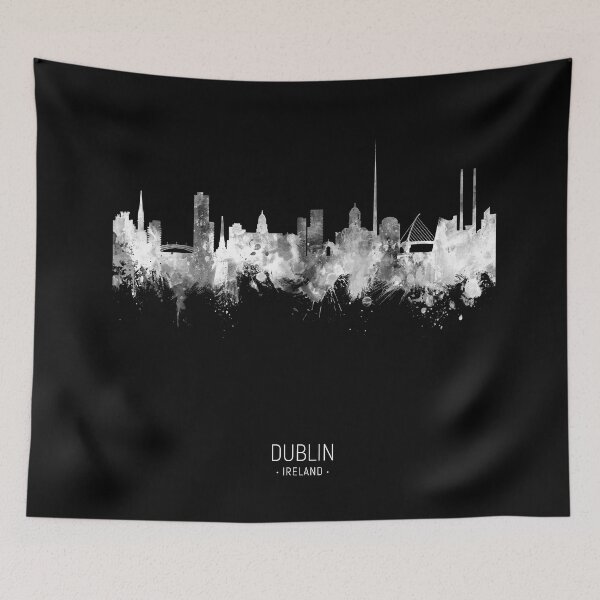 Artikelvorschau, Dublin Ireland Skyline entworfen und verkauft von ArtPrints.