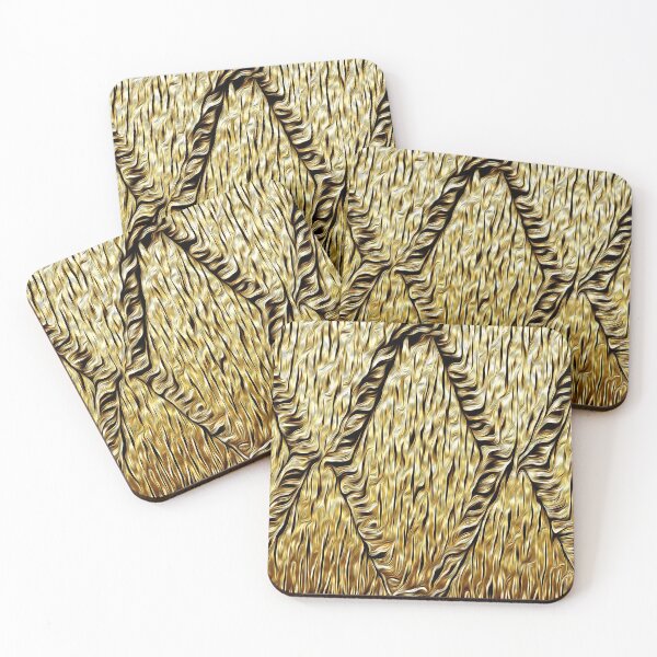 Item preview, Golden Botanical Rhombi designed and sold by fatenanwar.