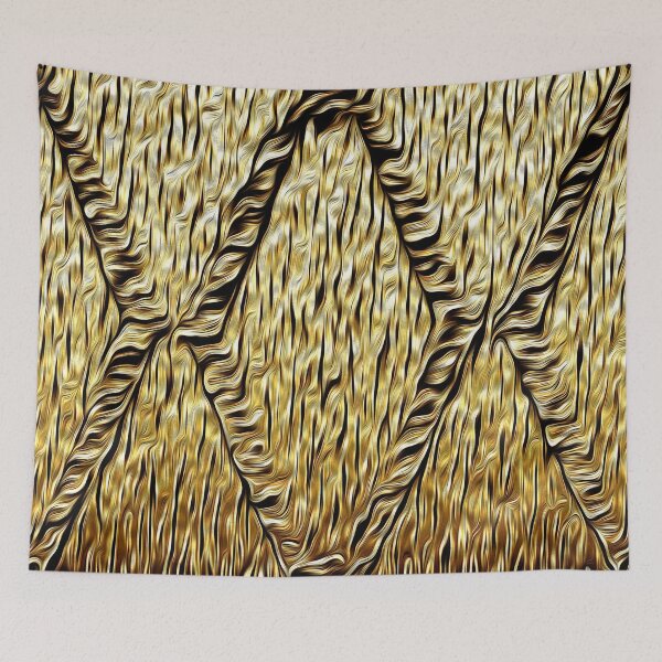 Item preview, Golden Botanical Rhombi designed and sold by fatenanwar.