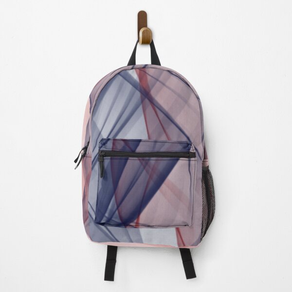 Item preview, Blue and Red Flowing Abstract Design designed and sold by beccaveedesigns.