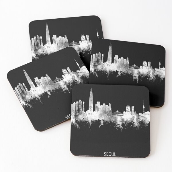 Item preview, Seoul Skyline South Korea designed and sold by ArtPrints.