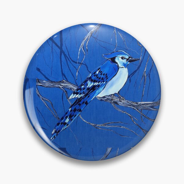 Artikelvorschau, blauer Jay entworfen und verkauft von Nayanaart.