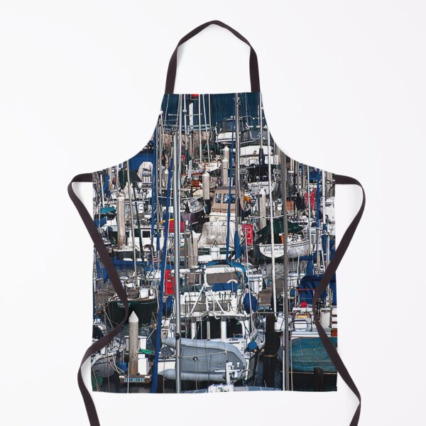 Item preview, Santa Barbara Harbor Boats designed and sold by Mindful-Designs.