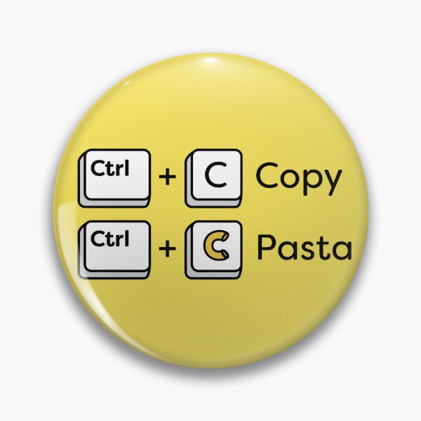 Item preview, Copy Pasta Keyboard Shortcut (PC) designed and sold by Birdbrook Academy.