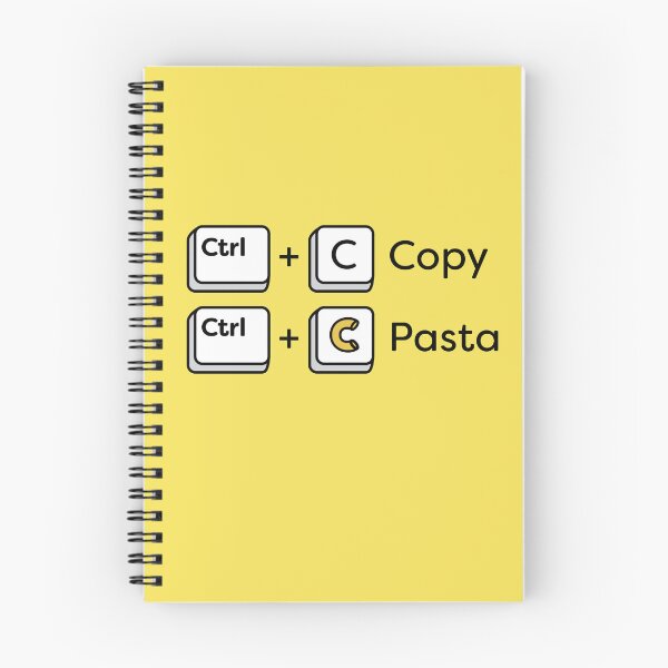 Item preview, Copy Pasta Keyboard Shortcut (PC) designed and sold by Birdbrook Academy.