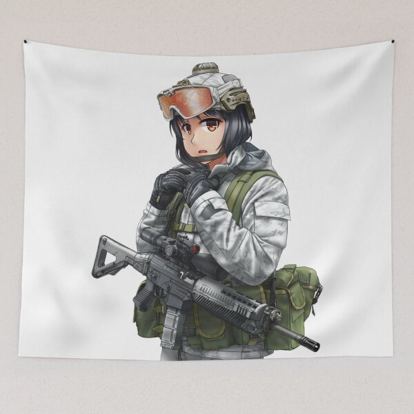 Item preview, Us Marines Anime designed and sold by Roadbubble.