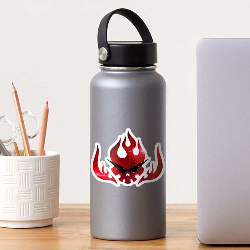 "Gurren Lagann Flag " Sticker for Sale by audreyyun Redbubble