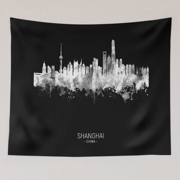 Item preview, Shanghai China Skyline designed and sold by ArtPrints.