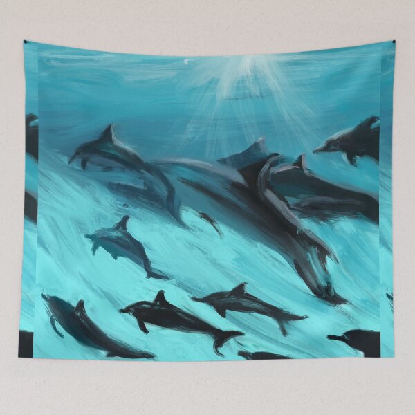 Item preview, Dolphins designed and sold by Ryan Biddle.