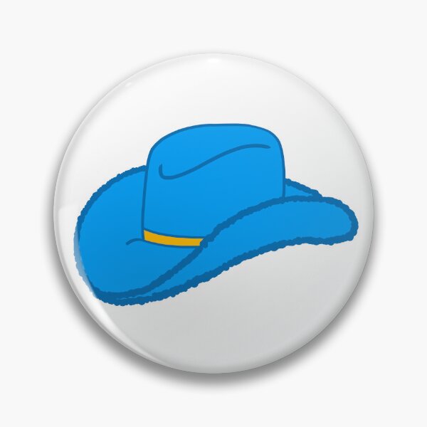 Item preview, blue and gold cowgirl hat designed and sold by Anna Buse.