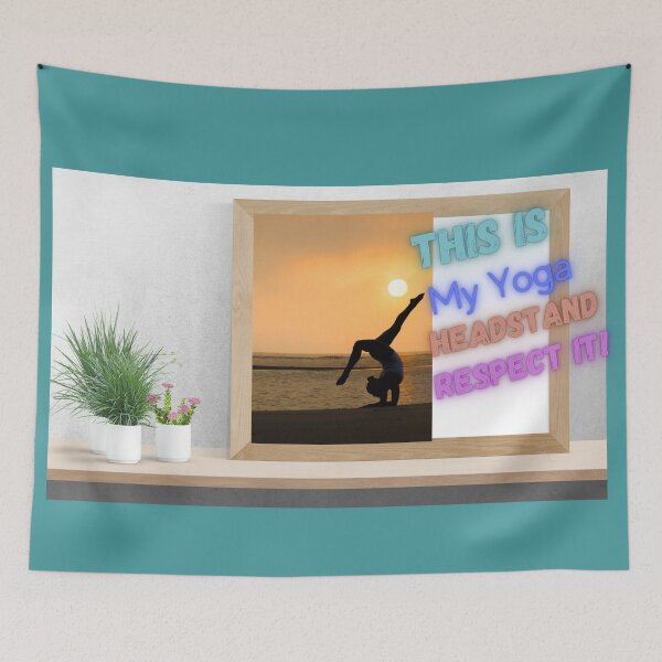 Item preview, This Is My Yoga Headstand designed and sold by SolSel ⭐⭐⭐⭐⭐.