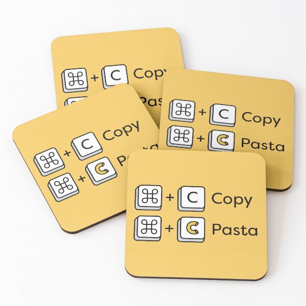 Item preview, Copy Pasta Keyboard Shortcut (Mac) designed and sold by Birdbrook Academy.