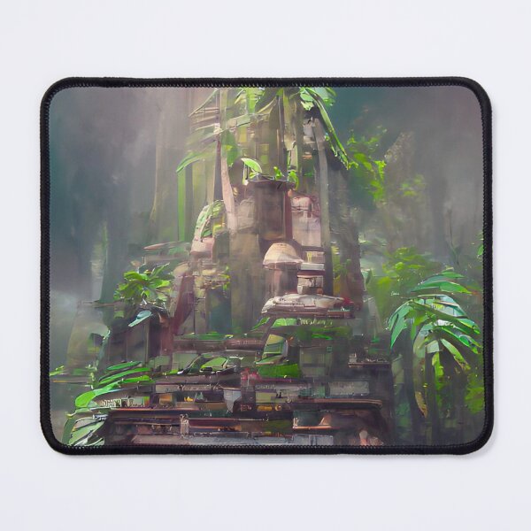 Item preview, Ancient jungle temple designed and sold by Baneen Alethary.