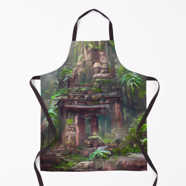 Item preview, Ancient jungle temple  designed and sold by Baneen  Alethary.