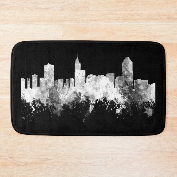 Item preview, Raleigh North Carolina Skyline designed and sold by ArtPrints.