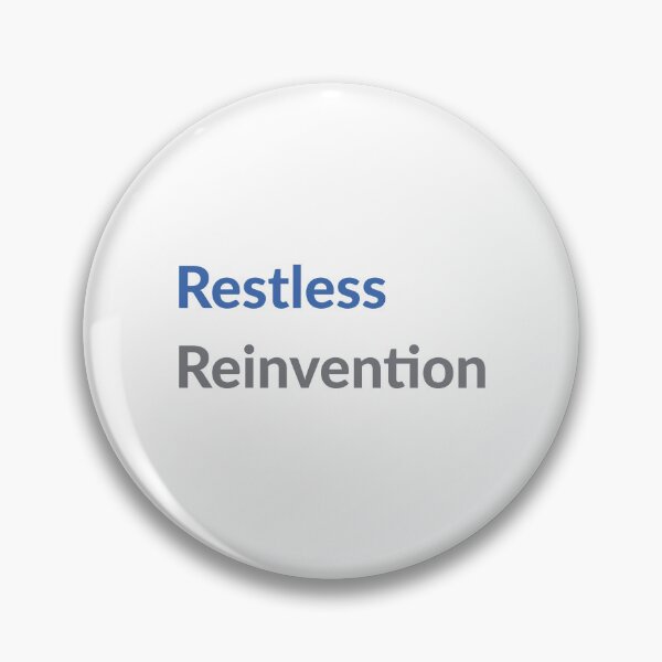 Item preview, Restless Reinvention designed and sold by UXUI-LAB.