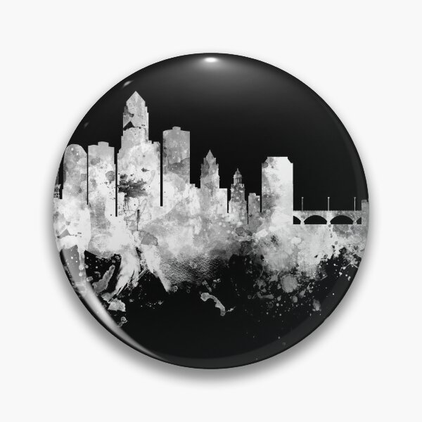 Item preview, Des Moines Iowa Skyline designed and sold by ArtPrints.