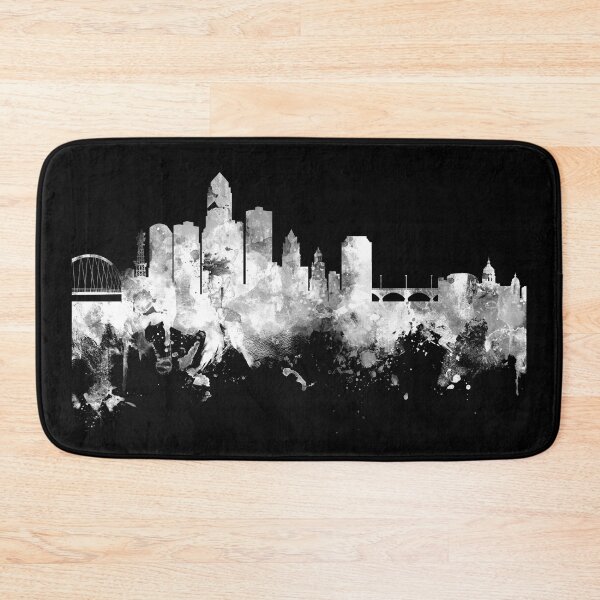Item preview, Des Moines Iowa Skyline designed and sold by ArtPrints.