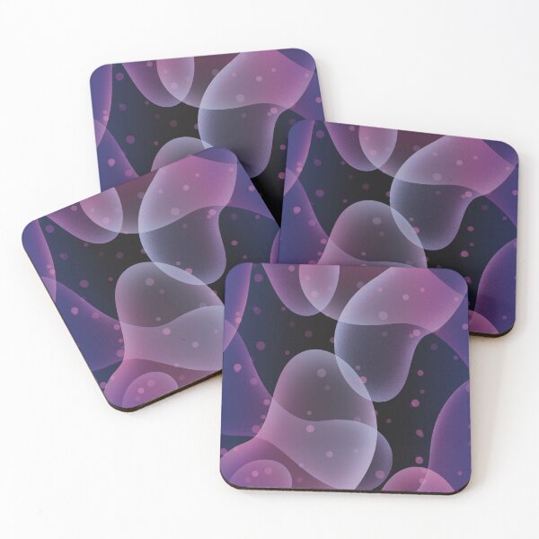 Item preview, Abstract digital art with blobs designed and sold by vianahline.