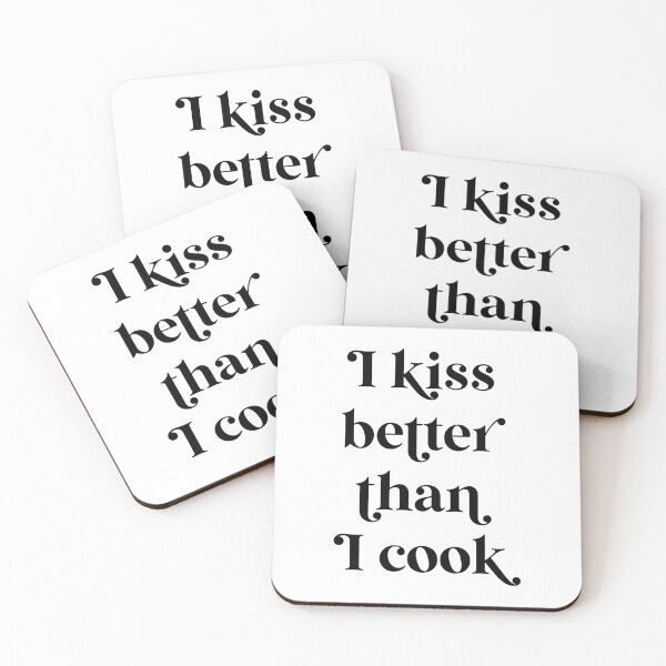 Item preview, I Kiss Better Than I Cook  designed and sold by ZoollGraphics.