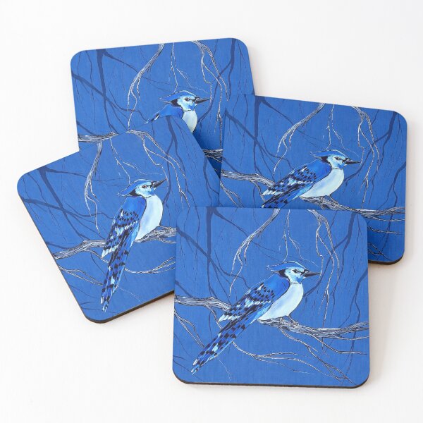 Item preview, blue Jay designed and sold by Nayanaart.