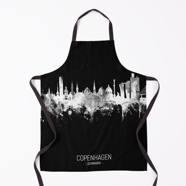 Item preview, Copenhagen Denmark Skyline designed and sold by ArtPrints.
