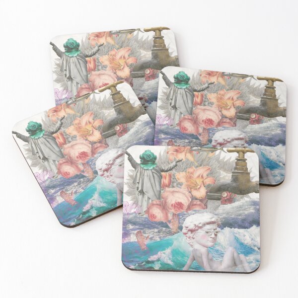 Item preview, Waves and flowers designed and sold by AWAarts.