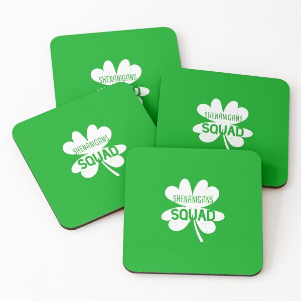 Item preview, Shenanigans Squad, Irish Saint Patrick Day with shamrock Design designed and sold by ZETTIF ⭐⭐⭐⭐⭐.