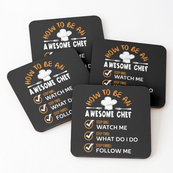 Item preview, How to be an awesome chef - for Cooking lovers designed and sold by TeesLina.