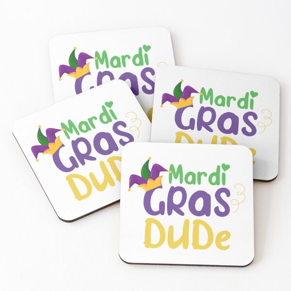 Item preview, Funny Mardi Gras Dude 2022 , purple lucky tree designed and sold by Mehdi Art.