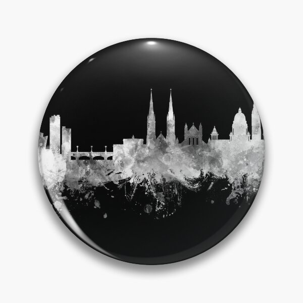 Artikelvorschau, Belfast Northern Ireland Skyline entworfen und verkauft von ArtPrints.