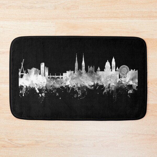 Item preview, Belfast Northern Ireland Skyline designed and sold by ArtPrints.