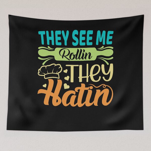 Item preview, They See Me Rollin They Hatin Funny Golfers designed and sold by 3colors3.