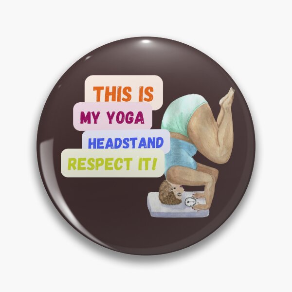 Item preview, This Is My Yoga Headstand designed and sold by SolSel ⭐⭐⭐⭐⭐.