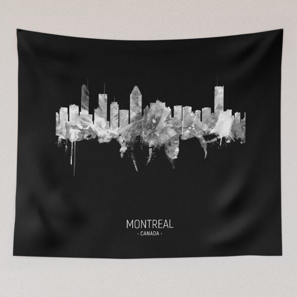 Item preview, Montreal Canada Skyline designed and sold by ArtPrints.
