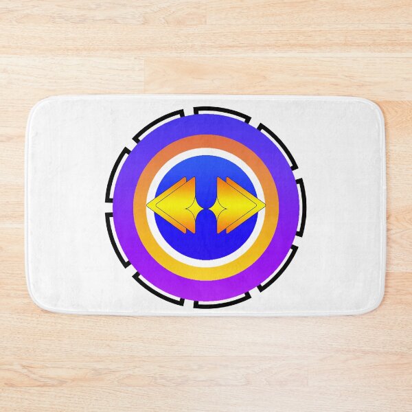 Item preview, Symbolic-Inset-with-colorful-tribal-frame designed and sold by Joolsd.