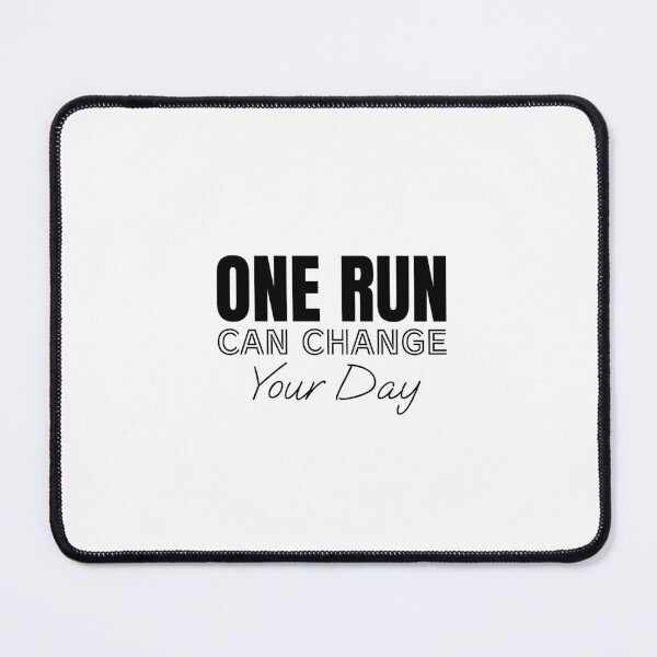 Item preview, One run can change your day designed and sold by Minimalist Quotes and Sayings.