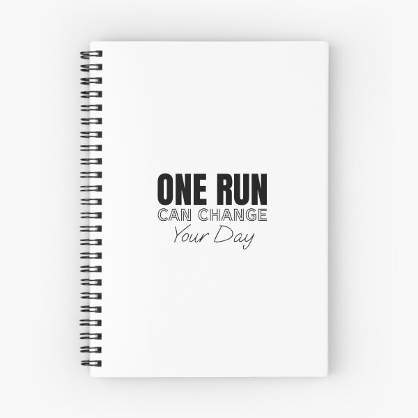 Item preview, One run can change your day designed and sold by Minimalist Quotes and Sayings.