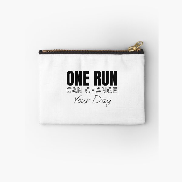 Item preview, One run can change your day designed and sold by Minimalist Quotes and Sayings.