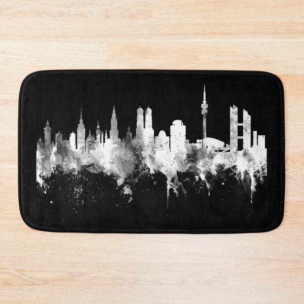 Item preview, Munich Germany Skyline designed and sold by ArtPrints.