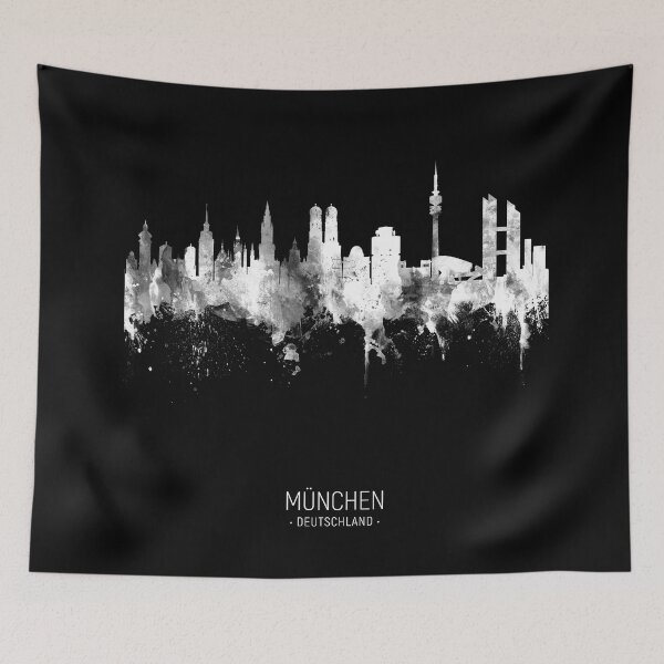 Item preview, Munich Germany Skyline designed and sold by ArtPrints.