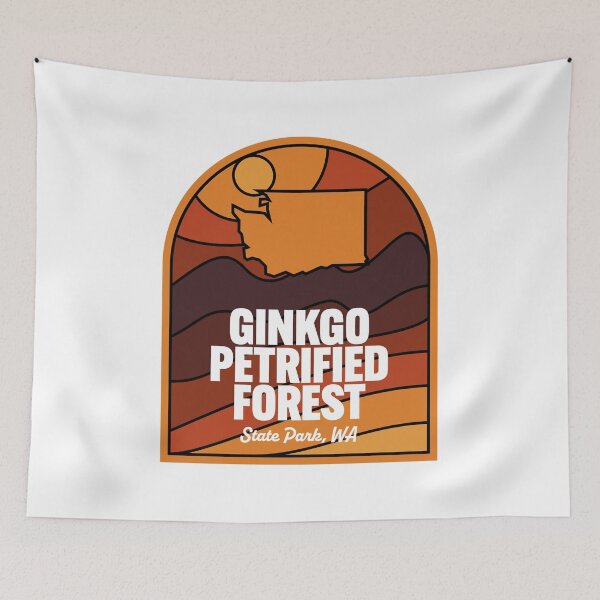 Item preview, Ginkgo Petrified Forest State Park Washington designed and sold by HalpinDesign.